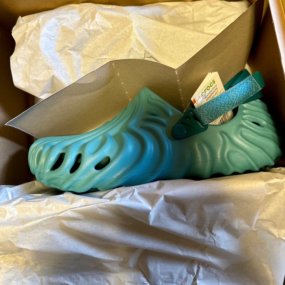 Crocs Salehe Bembury x Pollex Clog "Tide" Mens US11